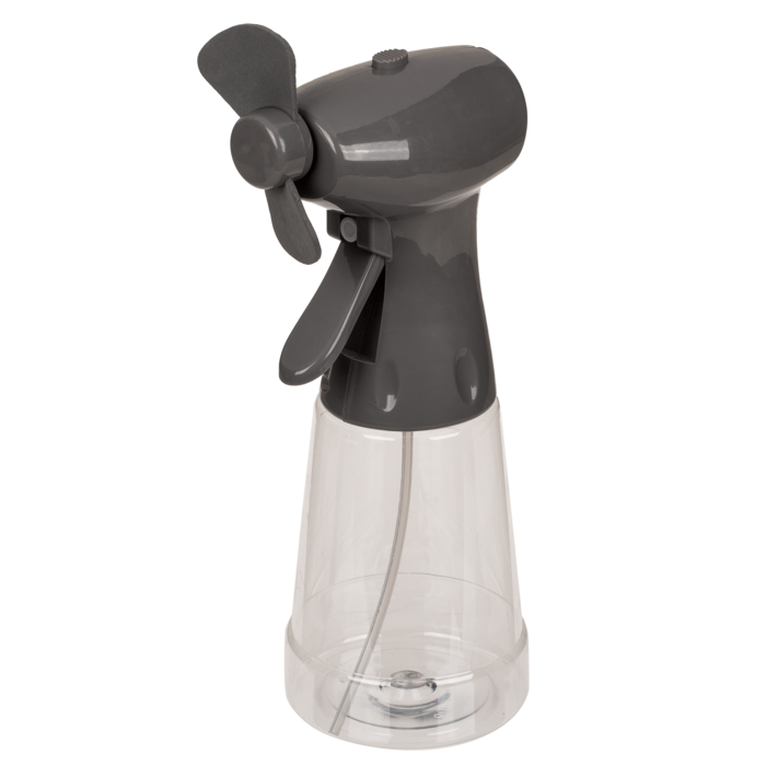 Ventilator mit Sprühflasche, ca. 22 cm,