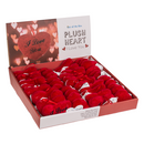 Rotes Plüschherz, I love you, ca. 10 cm,