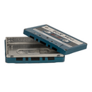 Metall-Aufbewahrungsdose, Musikkassette,
