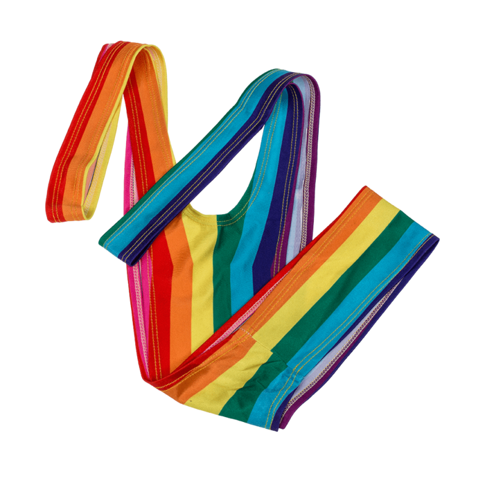 Herrenbadeanzug, Regenbogen Mankini, Pride,