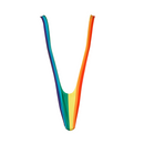 Herrenbadeanzug, Regenbogen Mankini, Pride,