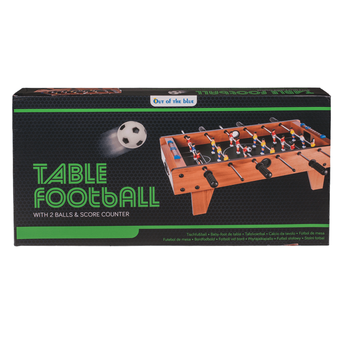 Holz-Tischfußballspiel mit Füßen, Kicker,