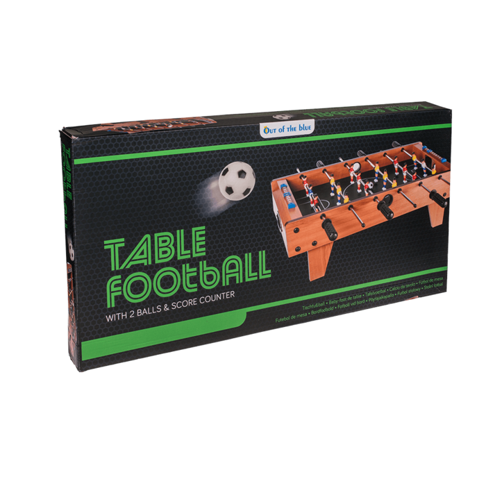 Holz-Tischfußballspiel mit Füßen, Kicker,