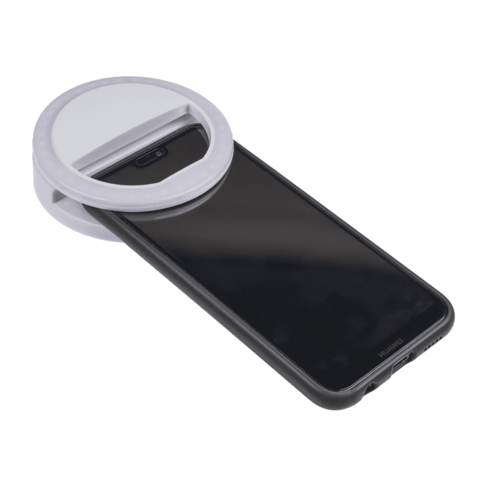 Selfie LED Ring mit 3 Intensitäten, ca. 8,5 cm,