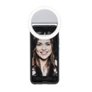 Selfie LED Ring mit 3 Intensitäten, ca. 8,5 cm,