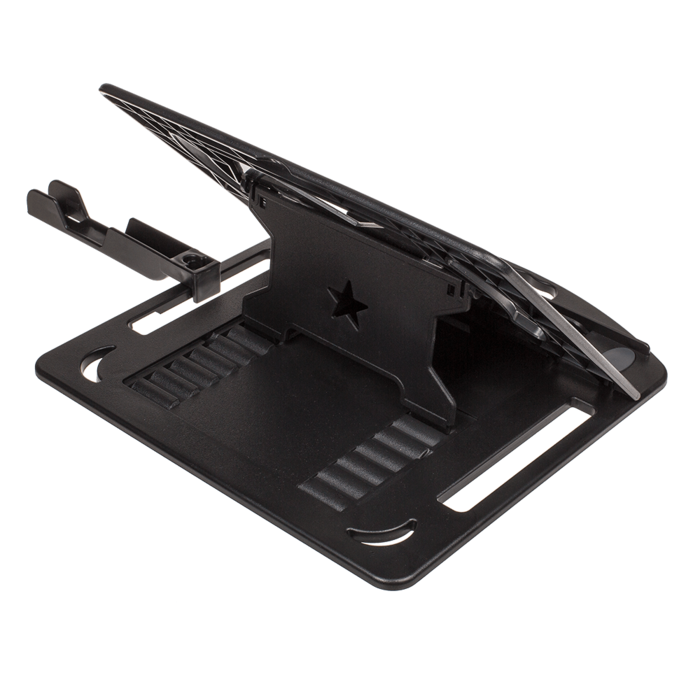Laptop Ständer m. Universal-Telefon-Halter,