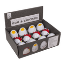 Kurzzeitwecker, Egg & Chicken, ca. 8 x 7 cm,