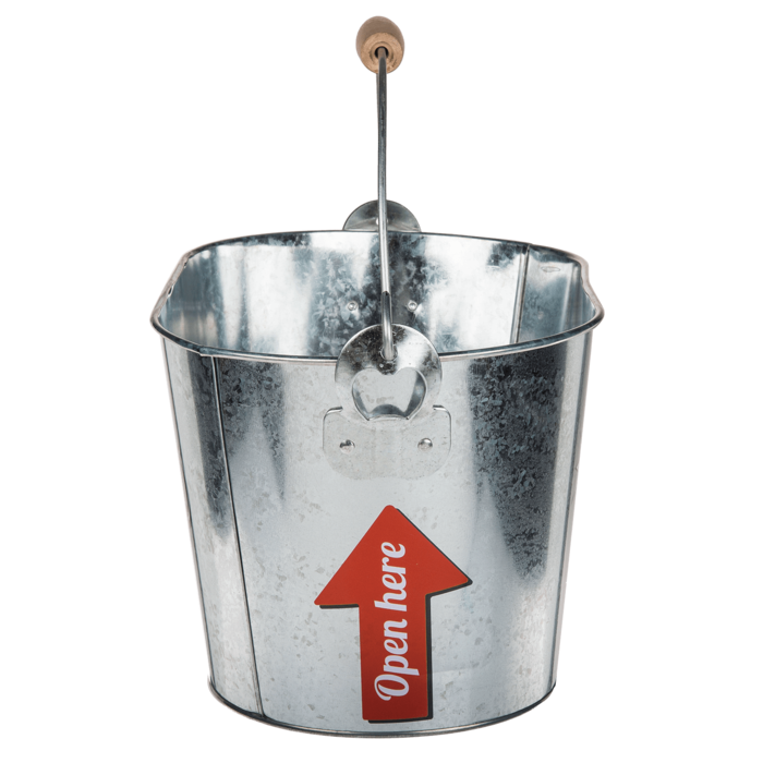 Ovaler Metall-Eimer, Cold Beer,