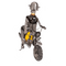 Metall-Flaschenhalter, Motorradfahrer II,