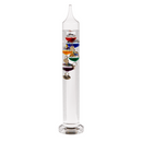 Glas-Galileothermometer, H: ca, 28 cm,