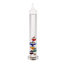 Glas-Galileothermometer, H: ca, 28 cm,