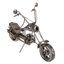 Metall-Flaschenhalter, Motorrad II, ca. 32 x 22 cm