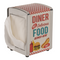 Metall-Serviettenspender, Diner, ca. 14 x 10 cm,