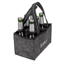 Flaschentasche aus Filz mit 6 Fächern, Sixpack,