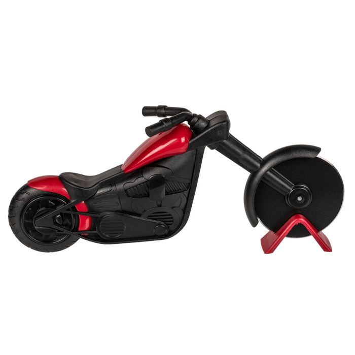 Pizza-Cutter, Motorrad, ca. 22 x 10 cm,