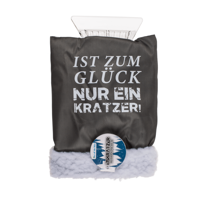 Eiskratzer mit Handschuh, ca. 27 x 15 cm,