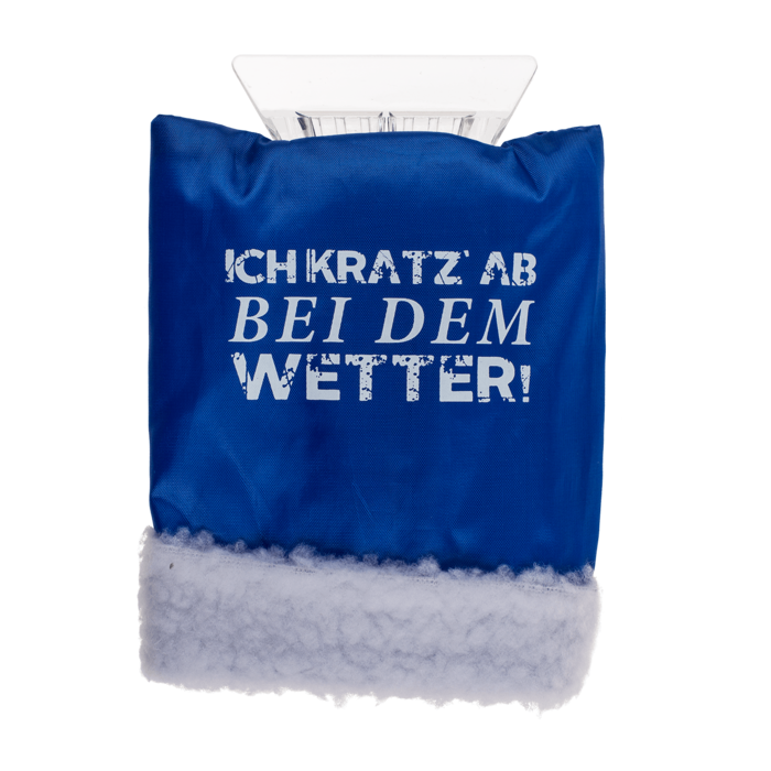 Eiskratzer mit Handschuh, ca. 27 x 15 cm,