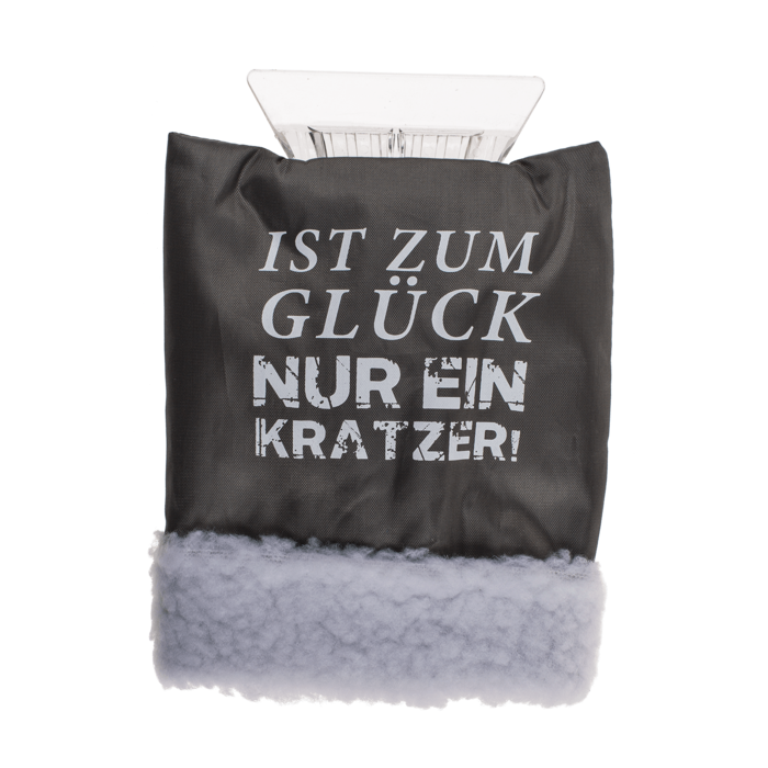 Eiskratzer mit Handschuh, ca. 27 x 15 cm,