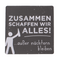 Kork-Untersetzer, Slogans, ca. 9,5 cm,