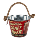 Metall-Biereimer mit Flaschenöffner, Beer,