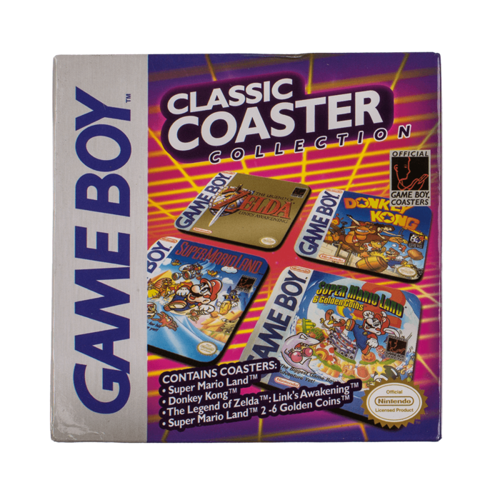 Kork-Untersetzer, Gameboy - Classic Collection,