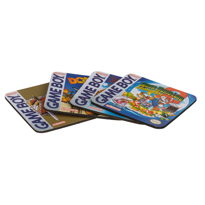 Kork-Untersetzer, Gameboy - Classic Collection,