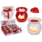 Aromalampe mit Duftmelt (Rose) Herz,