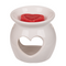 Aromalampe mit Duftmelt (Rose) Herz,