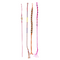 Textil-Armband, Friendship, mit Muscheln &