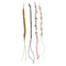 Textil-Armband, Friendship, mit Muscheln &