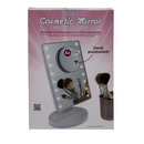 Schminkspiegel mit 16 LED & Lupenspiegel,