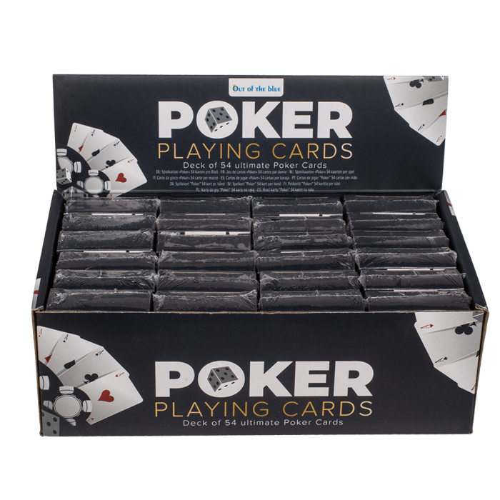 Mini-Spielkarten, Poker, ca. 6 x 4 cm, 54 Karten