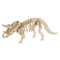 Naturholz-3D-Puzzle, Dinosaurierskelett I,