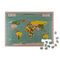 Puzzle, Weltkarte, 300-teilig, ca. 50 x 35 cm,