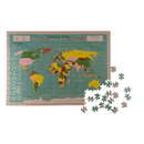 Puzzle, Weltkarte, 300-teilig, ca. 50 x 35 cm,