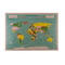 Puzzle, Weltkarte, 300-teilig, ca. 50 x 35 cm,