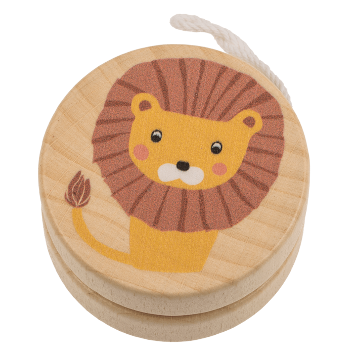 Holz-Yoyo, Tiere, ca. 5,5 x 3 cm,