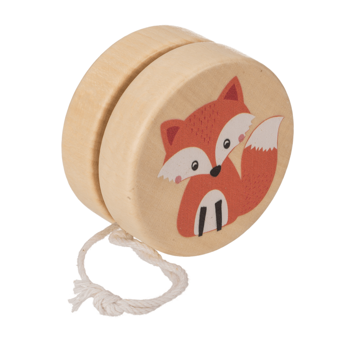 Holz-Yoyo, Tiere, ca. 5,5 x 3 cm,