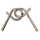 Metall-Geduldsspiel, Mini, ca. 7 cm,
