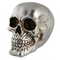 Spardose mit Schloss, Totenkopf, ca. 15 cm,