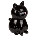 Spardose mit Schloss, Katze, ca. 16 cm,