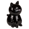 Spardose mit Schloss, Katze, ca. 16 cm,