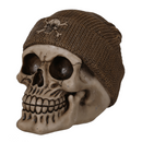 Spardose, Totenkopf mit Fischermütze,