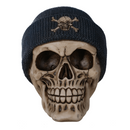 Spardose, Totenkopf mit Fischermütze,
