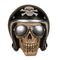 Spardose mit Schloss, Totenkopf mit Sonnenbrille &