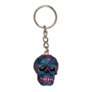 Metall-Schlüsselanhänger, Metallic Skull,