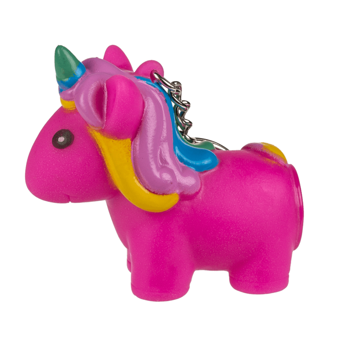 Metall-Schlüsselanhänger, Einhorn, mit LED