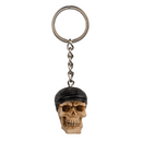 Metall-Schlüsselanhänger, Skull, ca. 4 cm,