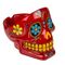 Aschenbecher, Coloured Skull II, ca. 12 cm,