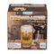 Bierglas mit Klingel, ca. 14 x 14,5 cm,